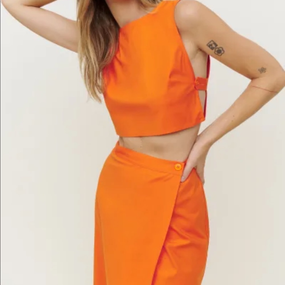 Reformation Mylie Two Piece | Citrus | sz 0